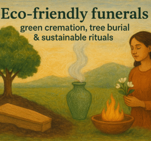 Eco-friendly funerals: green cremation tree burial & sustainable rituals
