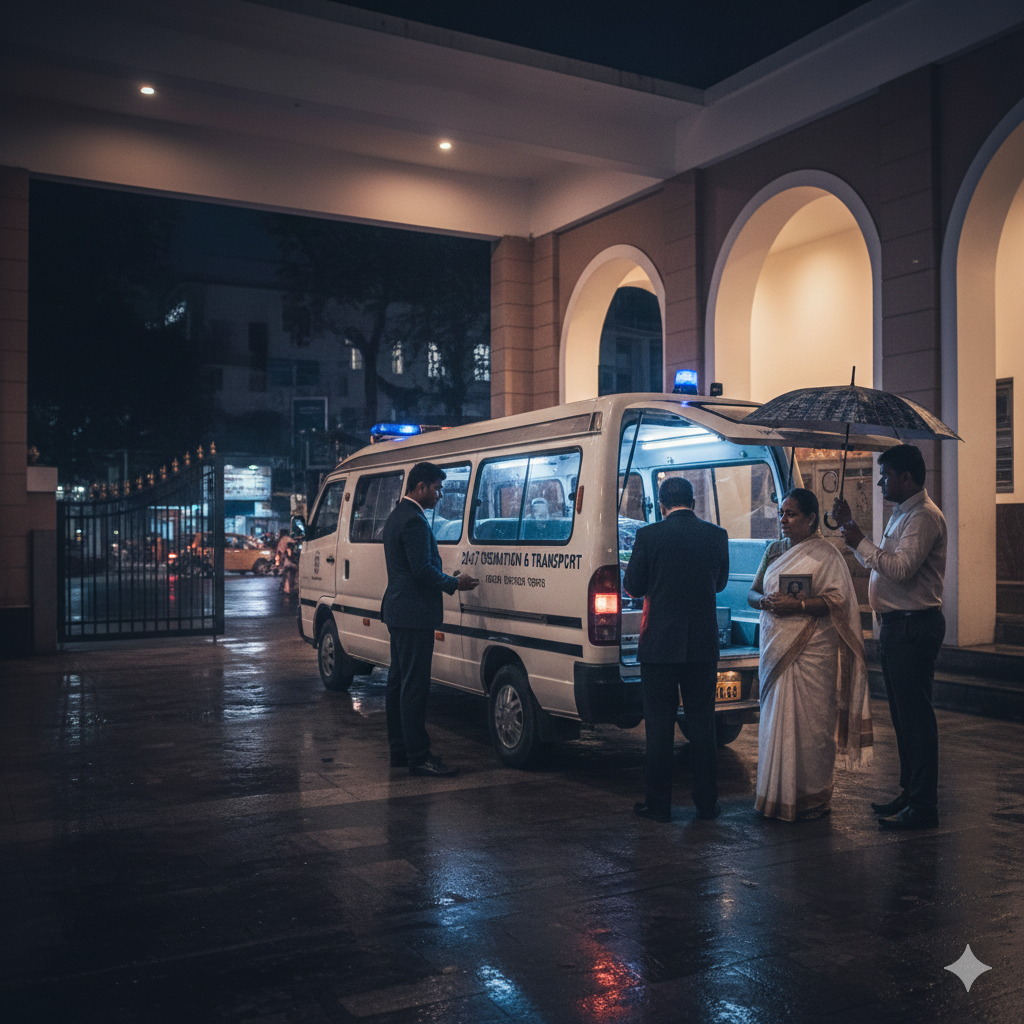 24×7 Cremation Service in Kolkata with Dead Body Transportation – What Families Should Know