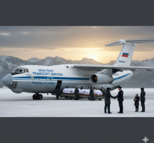 Dead Body Transport Services from Russia to India