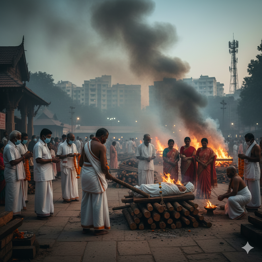 Understanding Wood Cremation Rituals, Cost, Availability & Environmental Impact in Urban India