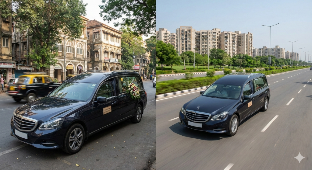 Dedicated Hearse Van Services for Dadar and Dwarka
