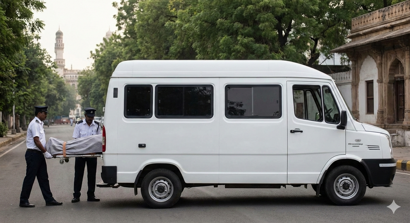 Reliable Dead Body Transport Service in Hyderabad & Ahmedabad