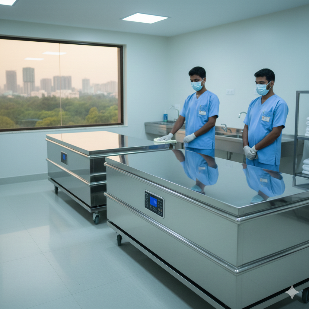 Dead Body Freezer Box Services in Bangalore – Reliable Support