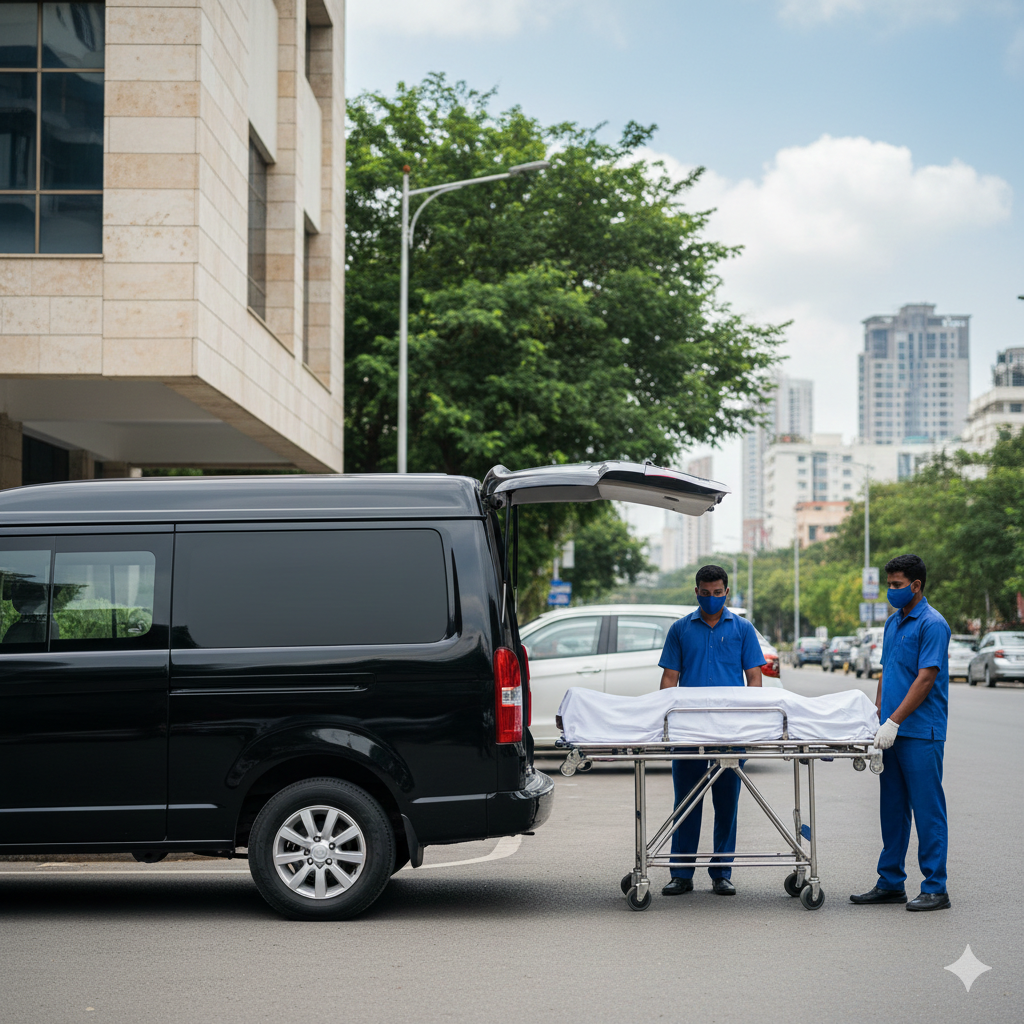 Dead Body Transport Service in Hyderabad – Reliable & Dignified