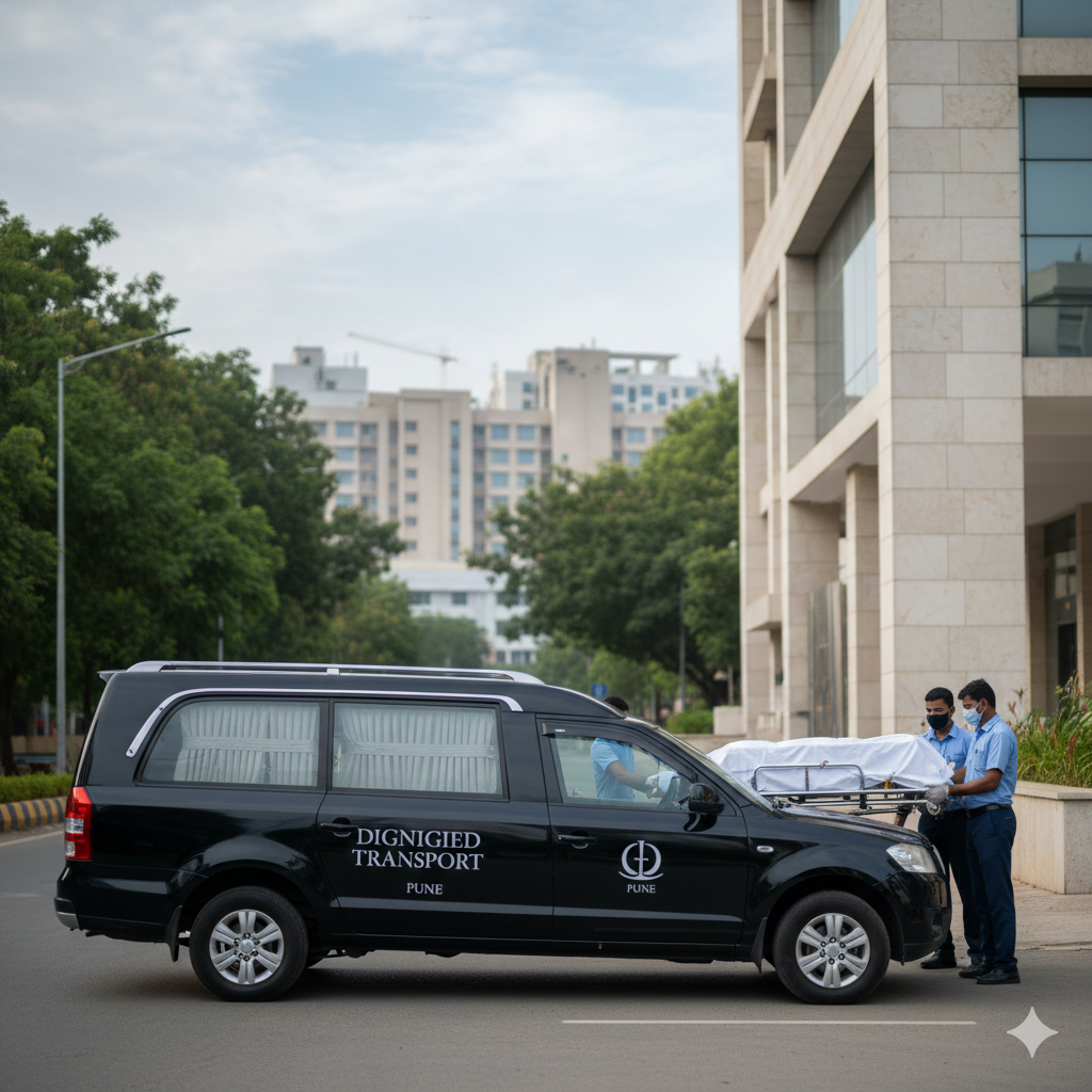 Dead Body Transport Service in Pune – Reliable & Dignified